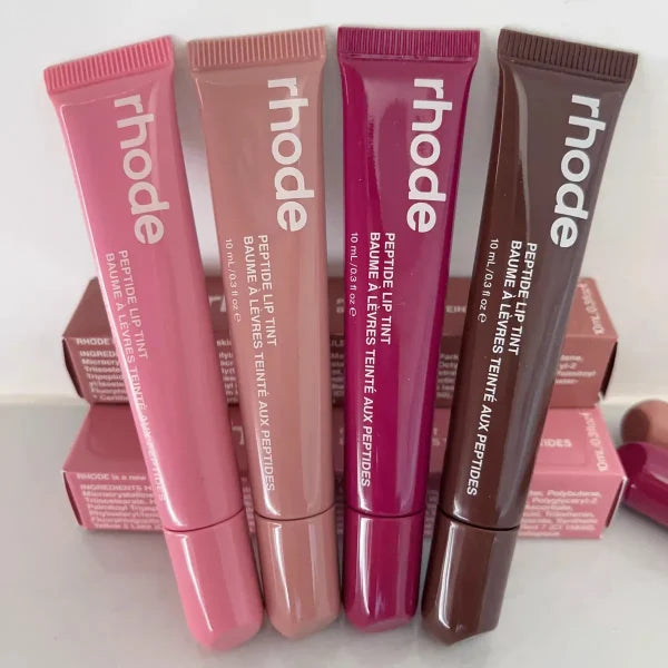 Rhode 8 Color Tinted Lip Balm & Lip Oil Set – Hydrating & Long Lasting