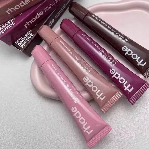 Rhode 8 Color Tinted Lip Balm & Lip Oil Set – Hydrating & Long Lasting