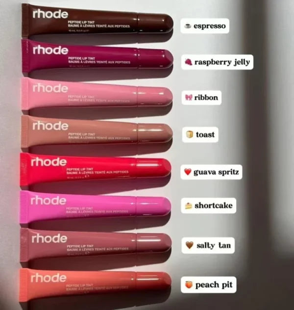 Rhode 8 Color Tinted Lip Balm & Lip Oil Set – Hydrating & Long Lasting
