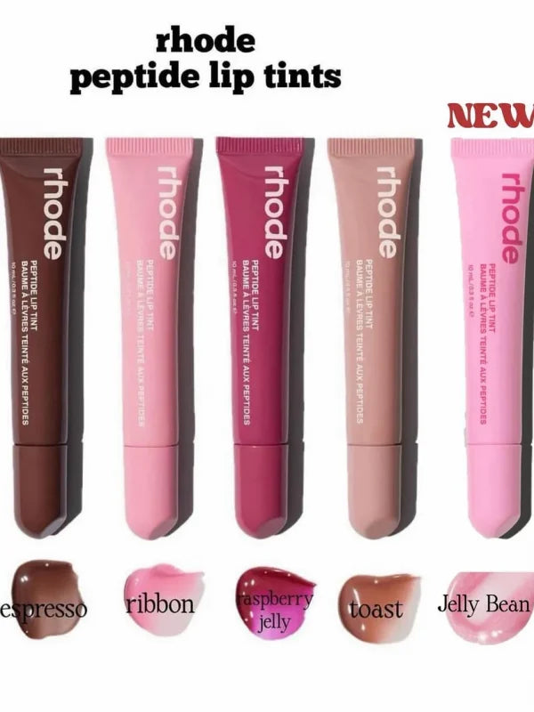 Rhode 8 Color Tinted Lip Balm & Lip Oil Set – Hydrating & Long Lasting