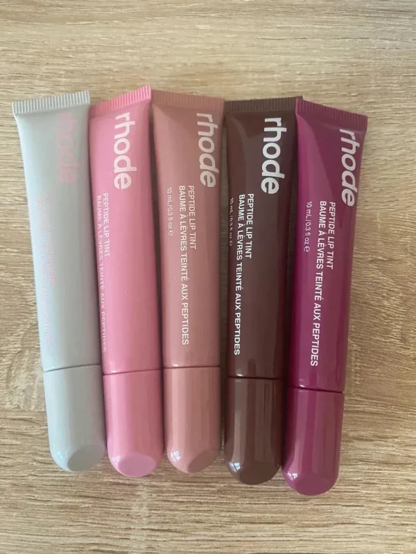 Rhode 8 Color Tinted Lip Balm & Lip Oil Set – Hydrating & Long Lasting